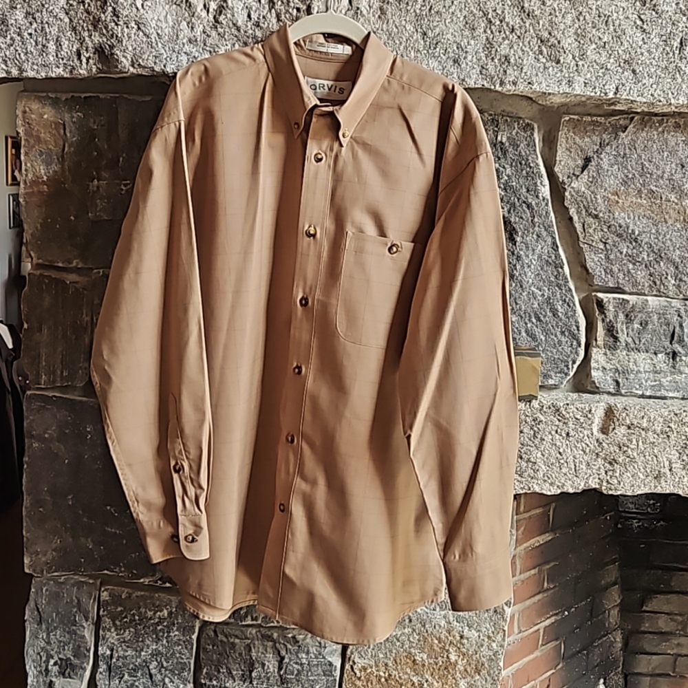 Orvis size large dress shirt